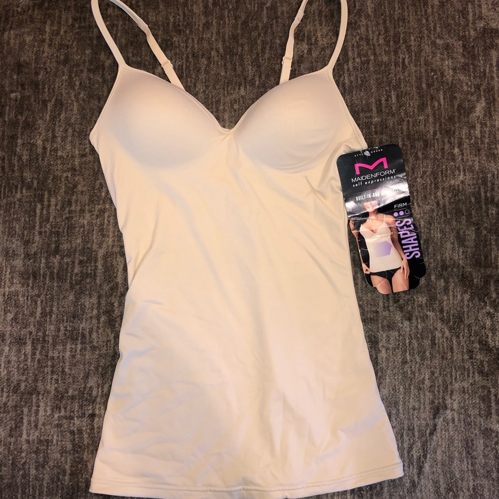BNWT Maidenform Camisol W/ Built-In-Bra
